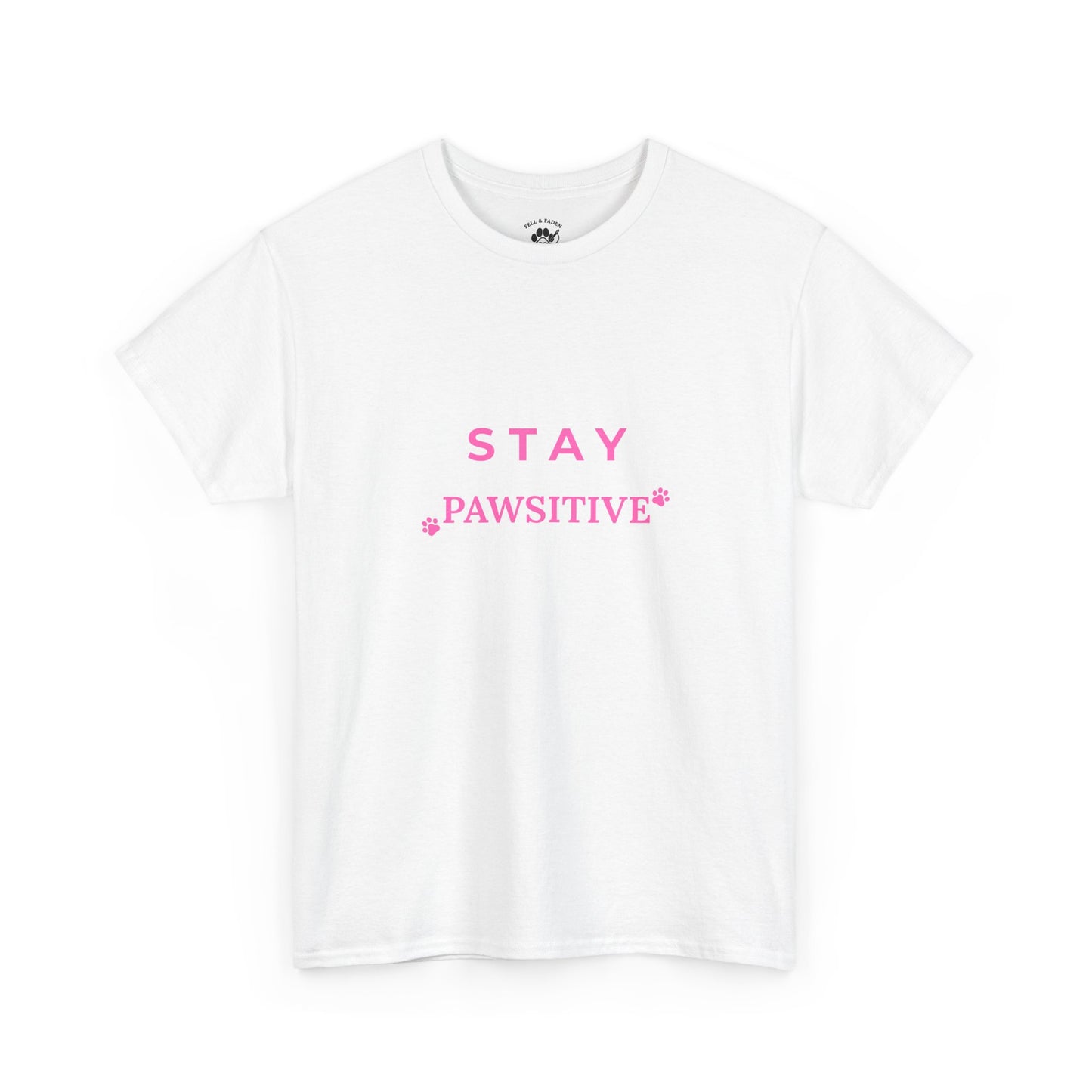 FELL&FADEN Damen T-Shirt "STAY PAWSITIVE"