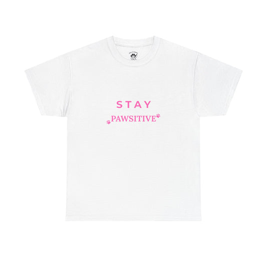 FELL&FADEN Damen T-Shirt "STAY PAWSITIVE"
